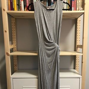H&M Asymmetrical Twist Front Long Dress